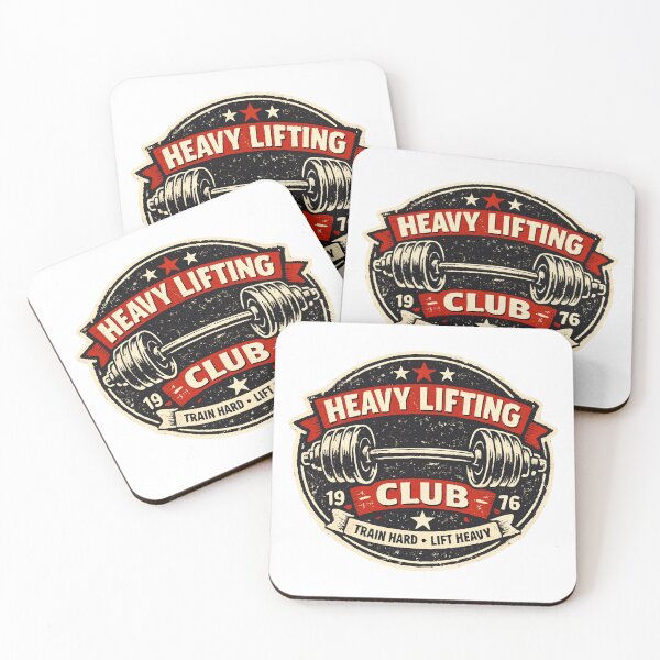 Artikelvorschau, Heavy Lifting Club Gym Rat Workout Bodybuilding entworfen und verkauft von athenaVart.