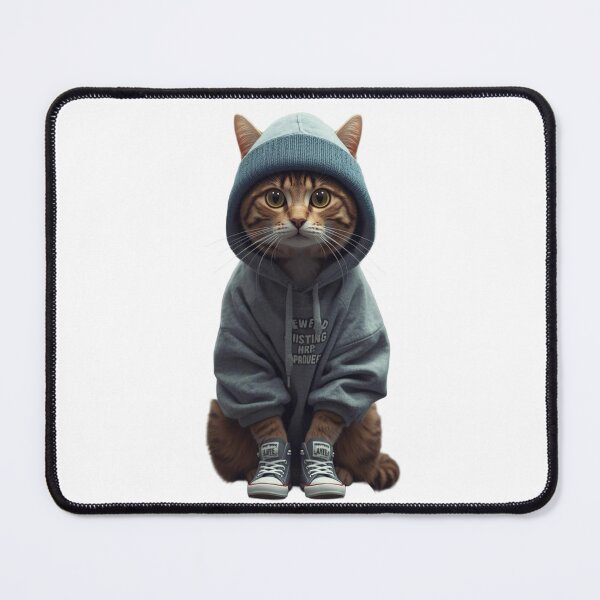 Item preview, Cool Hipster Cat - Aesthetic Urban Kitty with Sunglasses designed and sold by Timastorart.