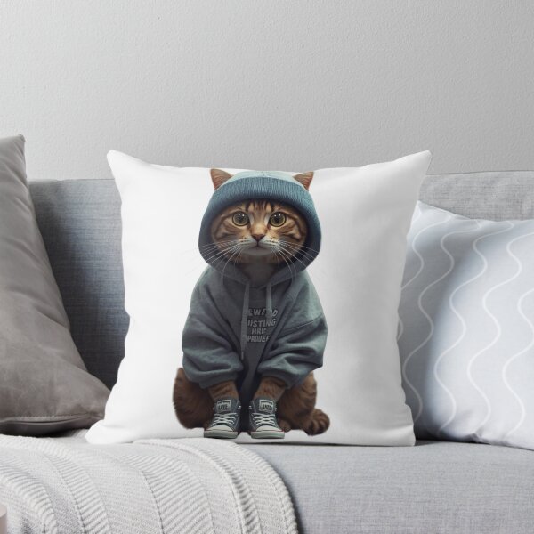 Item preview, Cool Hipster Cat - Aesthetic Urban Kitty with Sunglasses designed and sold by Timastorart.