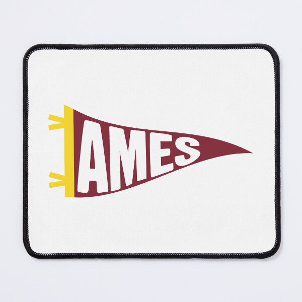 Item preview, Ames Iowa Retro College Town Pennant designed and sold by Sparkledust Creations.