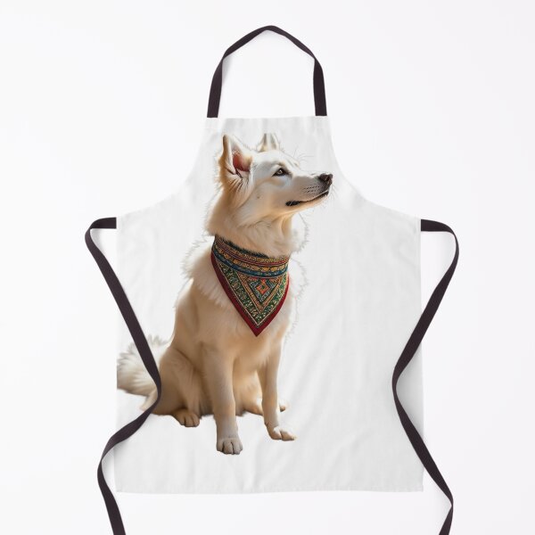 Item preview, Moroccan Style Dog with Traditional Bandana designed and sold by Hafcishop.