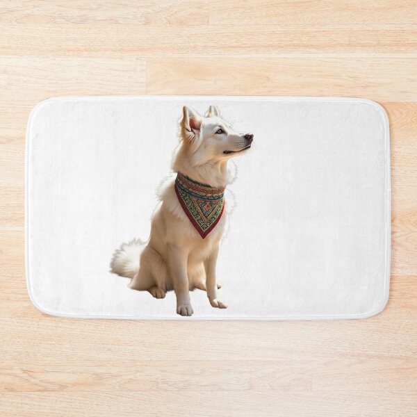 Item preview, Moroccan Style Dog with Traditional Bandana designed and sold by Hafcishop.