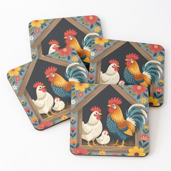 Item preview, A charming chicken coop family designed and sold by Ponted.