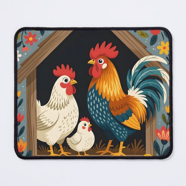 Item preview, A charming chicken coop family designed and sold by Ponted.