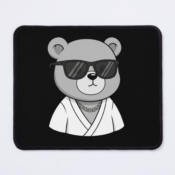 Item preview, Cool Bear in Sunglasses Cartoon   designed and sold by Junglenimals.