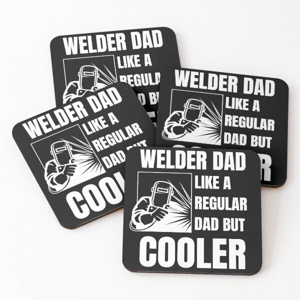Item preview, Minimalist text, welder dad designed and sold by BloodyTeapot.