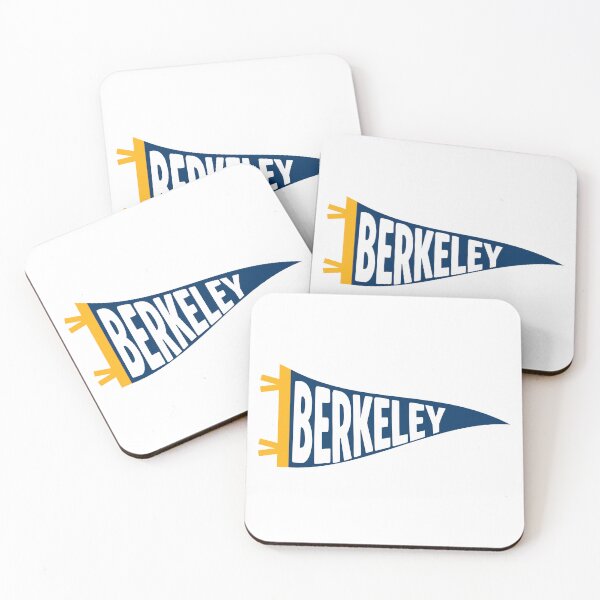 Item preview, Berkeley California Retro Town Pennant designed and sold by Sparkledust Creations.