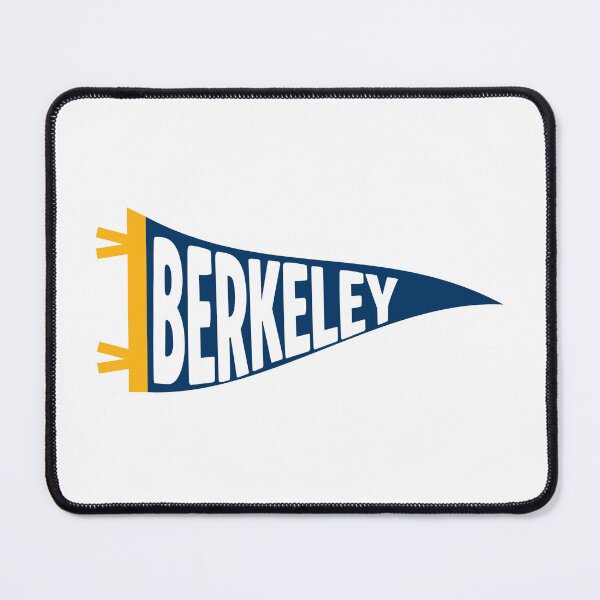 Item preview, Berkeley California Retro Town Pennant designed and sold by Sparkledust Creations.