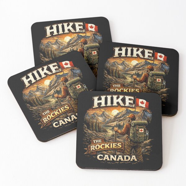 Item preview, Hike The Rockies Canada - Hiking designed and sold by Capturetees.
