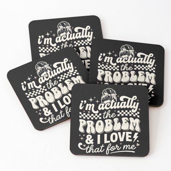 Item preview, I’m Actually The Problem Shirt Funny Self Aware Humor T-Shirt, Sarcastic Introvert Meme designed and sold by THREE LITTLE BEANS.