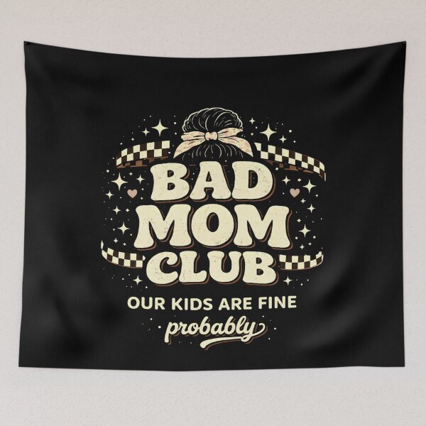 Item preview, Proud Member of the Bad Moms Club  designed and sold by THREE LITTLE BEANS.