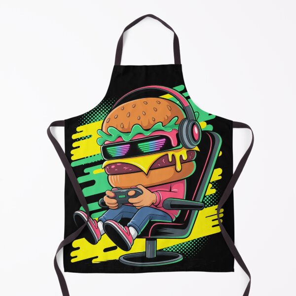 Item preview, Burger Gamer — No Pausing, No Sharing V9 designed and sold by DarylWelsh2024.
