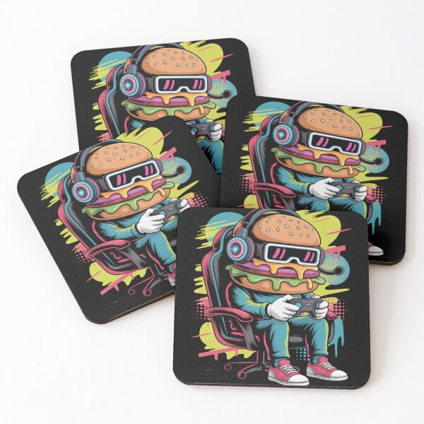 Item preview, Burger Gamer — No Pausing, No Sharing V11 designed and sold by DarylWelsh2024.