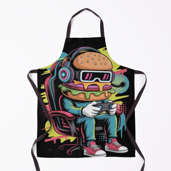 Item preview, Burger Gamer — No Pausing, No Sharing V11 designed and sold by DarylWelsh2024.