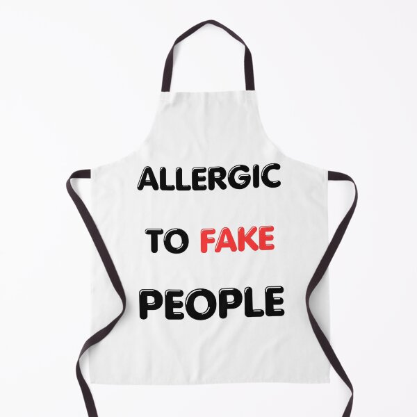 Item preview, Allergic to fake people designed and sold by MindRebel.