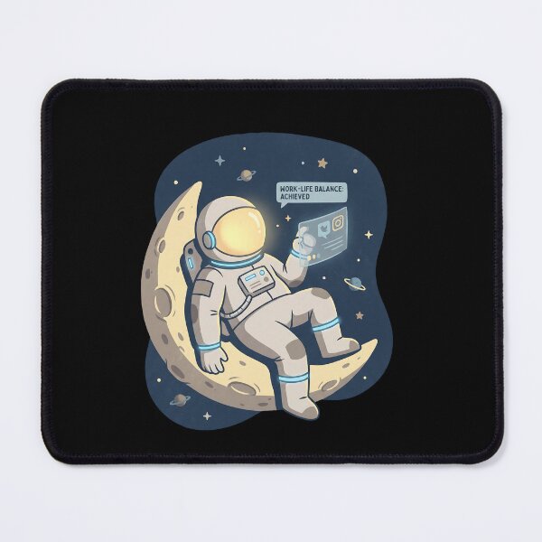 Item preview, Astronaut Chill on Moon Work Life Balance Vibes designed and sold by MythicCotton.