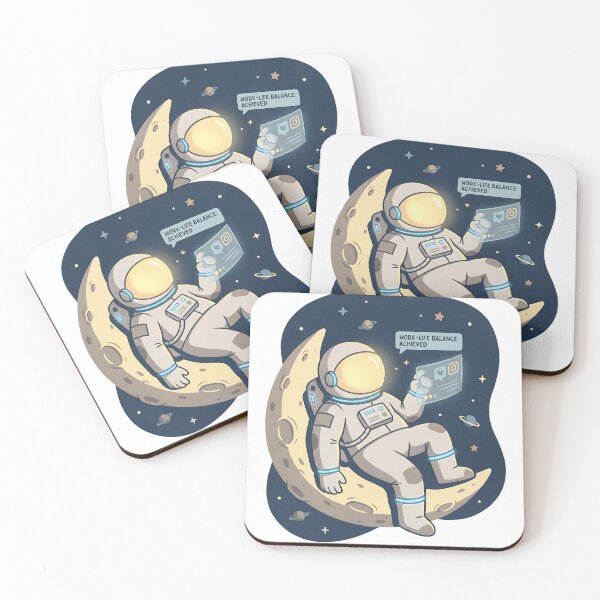 Item preview, Astronaut Chill on Moon Work Life Balance Vibes designed and sold by MythicCotton.