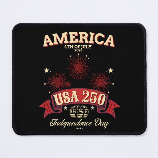 Item preview, USA 250 Independence Day 2026 Retro Fireworks Celebration designed and sold by PACS0011.