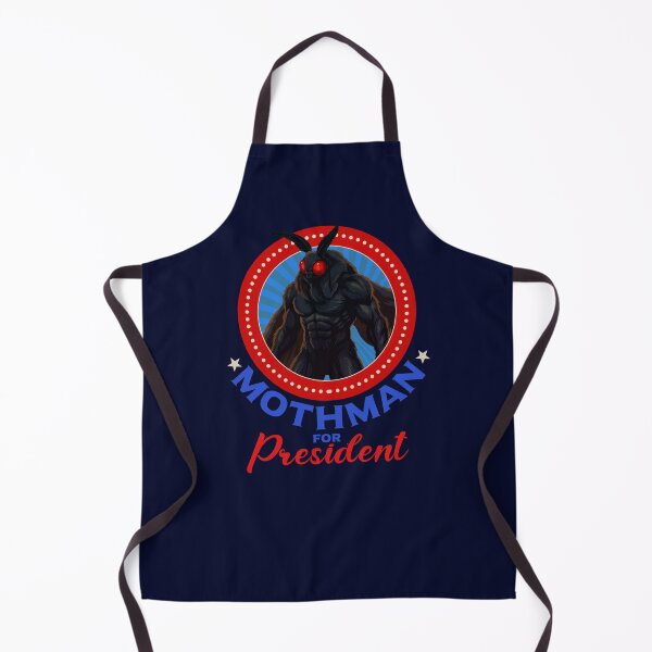 Item preview, Mothman for President Cryptid Election Campaign Retro Style designed and sold by LinaValearte.