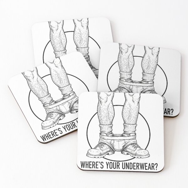 Item preview, Where's Your Underwear designed and sold by Black Rainbow Studios.