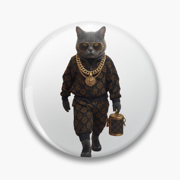 Item preview, Luxury Designer Cat - High Fashion Streetwear Kitty designed and sold by Timastorart.