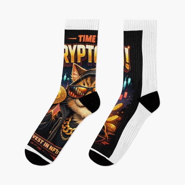 Item preview, Cool Crypto Cat: Bitcoin & NFT Investor Aesthetic designed and sold by Israelfjds.