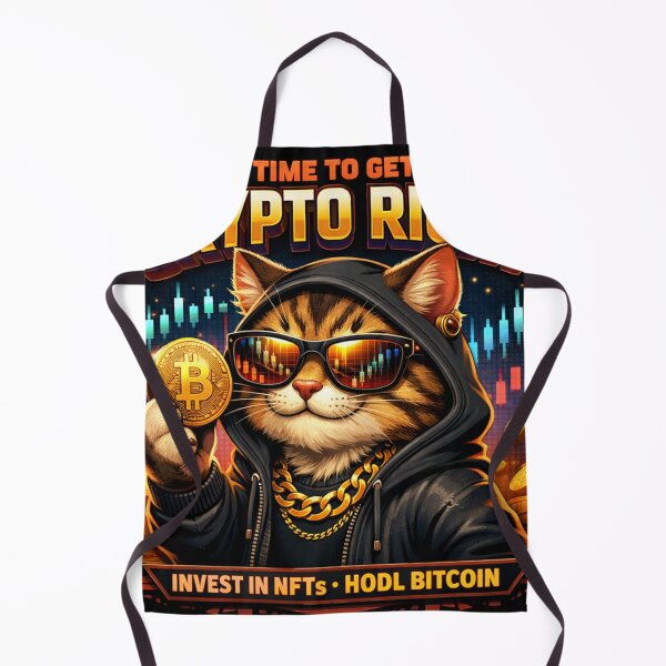 Item preview, Cool Crypto Cat: Bitcoin & NFT Investor Aesthetic designed and sold by Israelfjds.