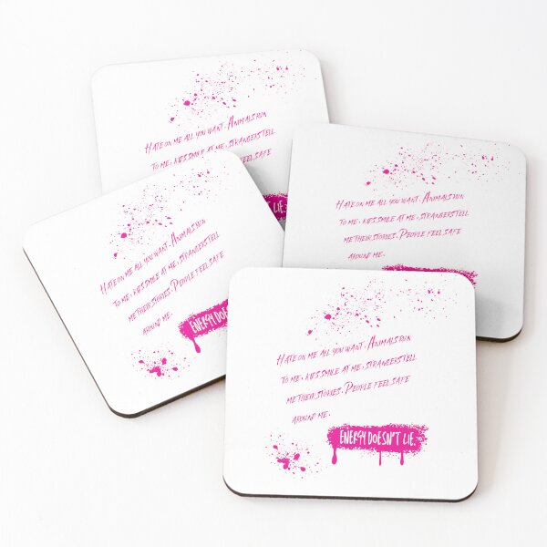 Item preview, Energy Doesn't Lie (pink) designed and sold by bruise+blush.