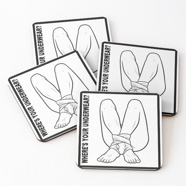 Item preview, Where's Your Underwear - Crossed designed and sold by Black Rainbow Studios.