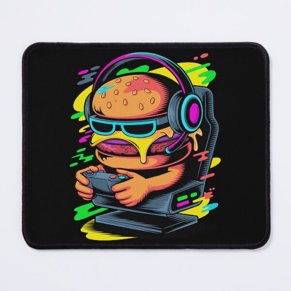 Item preview, Burger Gamer — No Pausing, No Sharing V13 designed and sold by DarylWelsh2024.