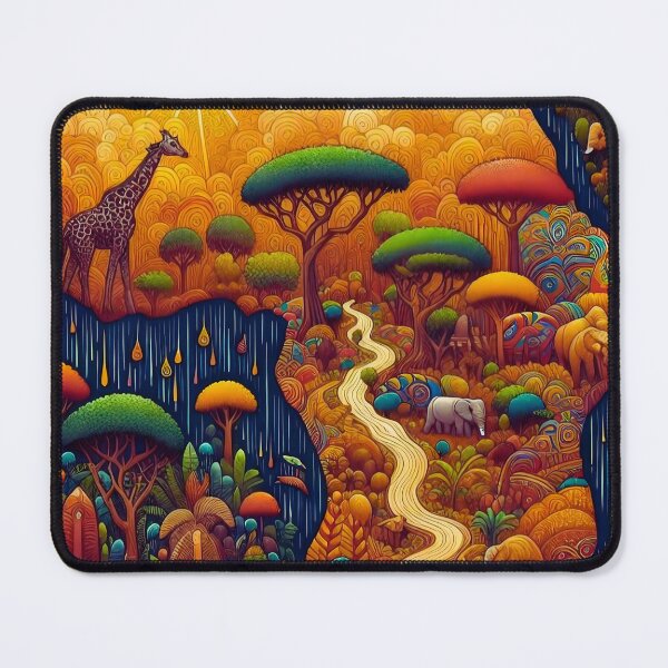 Item preview, Colorful African Continent designed and sold by ChloeDesigns401.