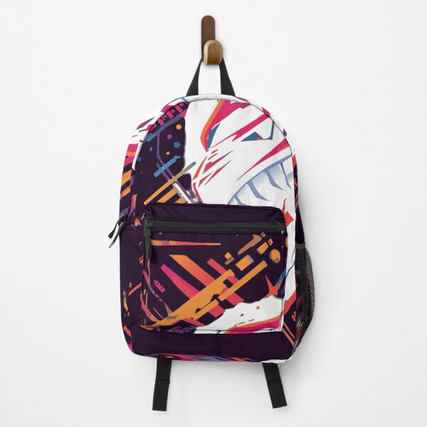 Item preview, Abstract Neon Wolf Head – Geometric Cyberpunk Animal Art Design designed and sold by Kruti Collection.
