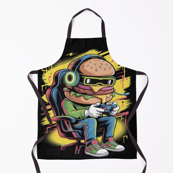 Item preview, Burger Gamer — No Pausing, No Sharing V14 designed and sold by DarylWelsh2024.