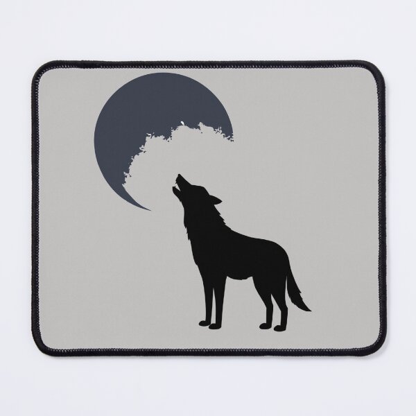 Item preview, wolf howling at the moon designed and sold by geekmania48.