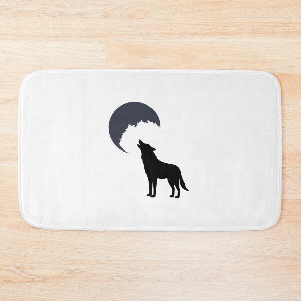 Item preview, wolf howling at the moon designed and sold by geekmania48.