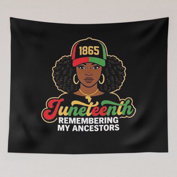 Item preview, Juneteenth 1865 Remembering My Ancestors Black Women Pride designed and sold by clothesy7.