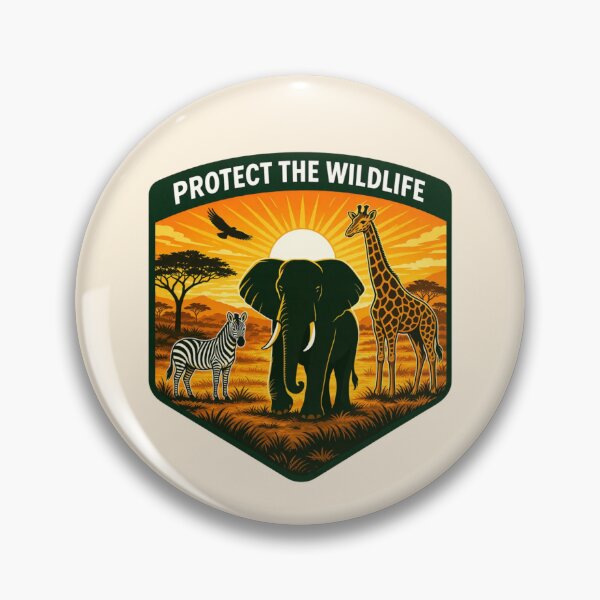 Item preview, Protect the Wildlife designed and sold by Myra365Art.