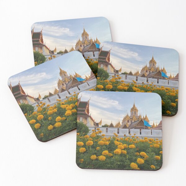 Item preview, Sunset at Wat Ratchanatdaram designed and sold by Almusafir.