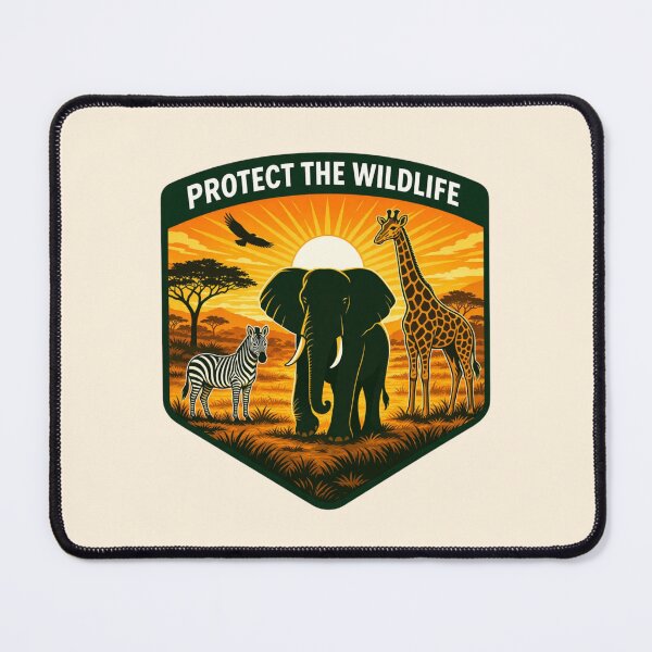 Item preview, Protect the Wildlife designed and sold by Myra365Art.
