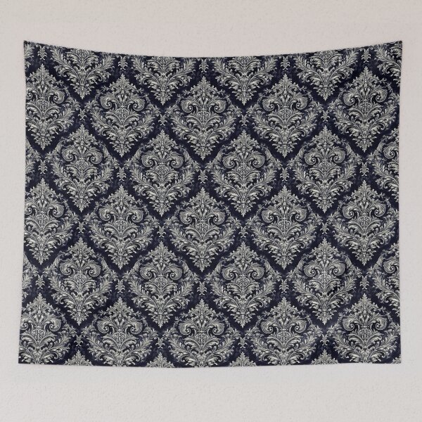 Item preview, Gothic Noir Silver Baroque Damask designed and sold by cabuks.