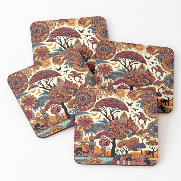 Item preview, Afrocentric Safari Scene designed and sold by ChloeDesigns401.