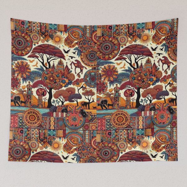 Item preview, Afrocentric Safari Scene designed and sold by ChloeDesigns401.