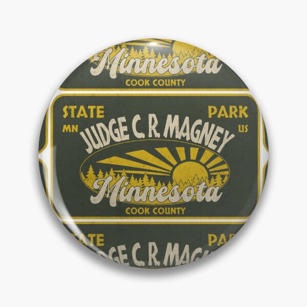 Item preview, Judge C. R. Magney State Park, Cook County, Minnesota, badge design designed and sold by Wanderful-roads.