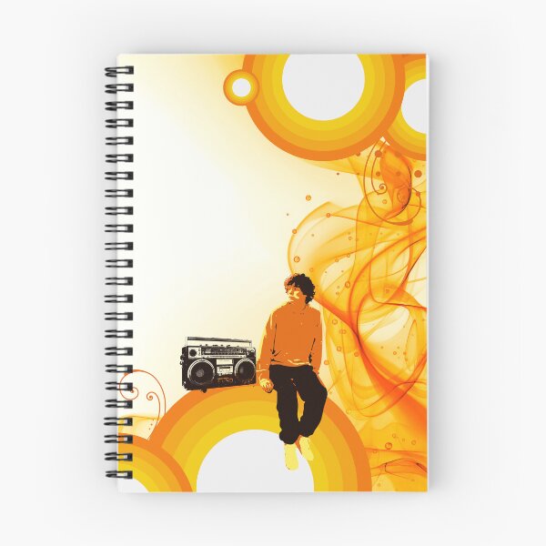Item preview, Metro Boomin Orange Dorfic Music Design – Frutiger Metro Graffiti Boombox Silhouette Y2K Aesthetic designed and sold by Pics'Elle Creations.