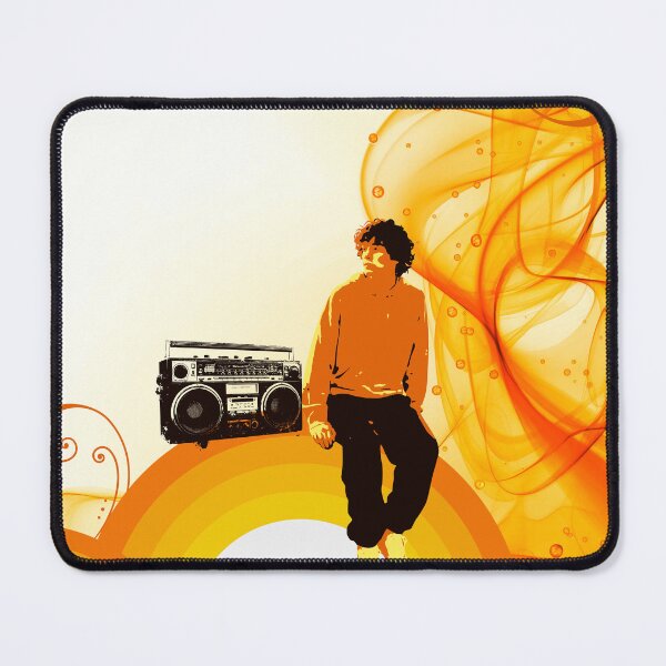 Item preview, Metro Boomin Orange Dorfic Music Design – Frutiger Metro Graffiti Boombox Silhouette Y2K Aesthetic designed and sold by Pics'Elle Creations.