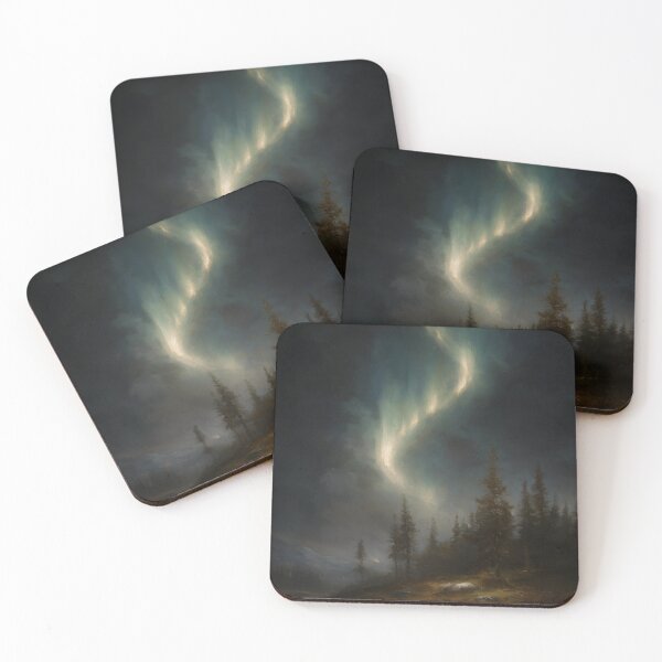 Item preview, Northern Lights Path – Nordic Landscape designed and sold by NordicDreams.