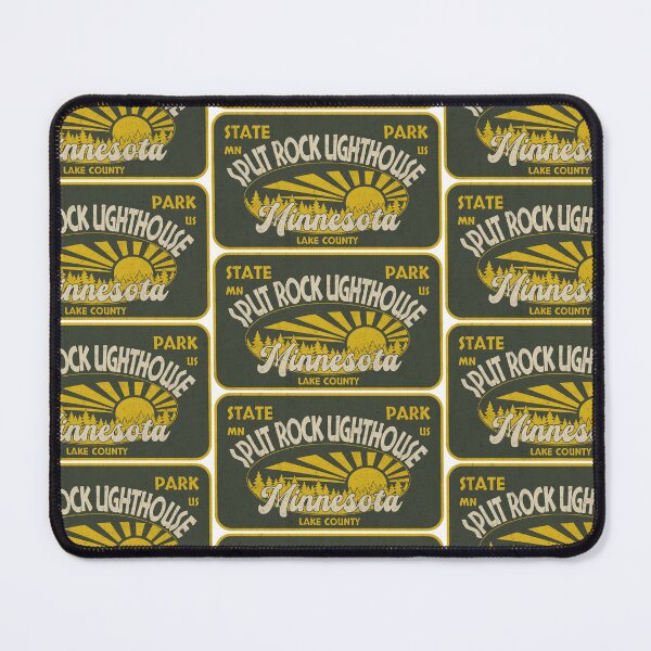 Item preview, Split Rock Lighthouse State Park, Lake County, Minnesota, badge design designed and sold by Wanderful-roads.