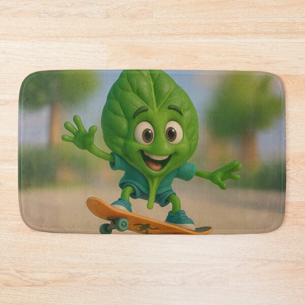 Item preview, Skater Spinach designed and sold by Sillytoe.