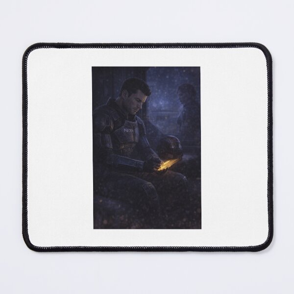 Item preview, “The Letter” – Mass Effect Inspired Kaidan Alone Emotional Artwork designed and sold by Echoes of the Void .