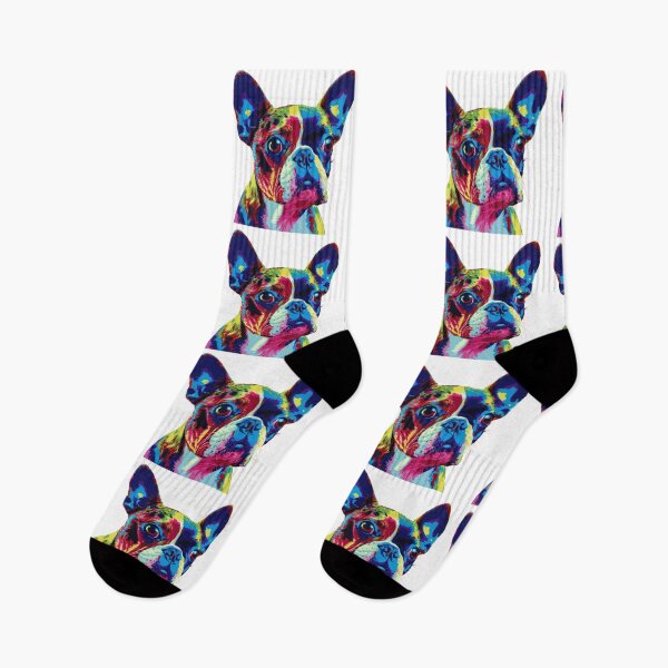 Item preview, Pop art Boston Terrier designed and sold by MendaciousMina.